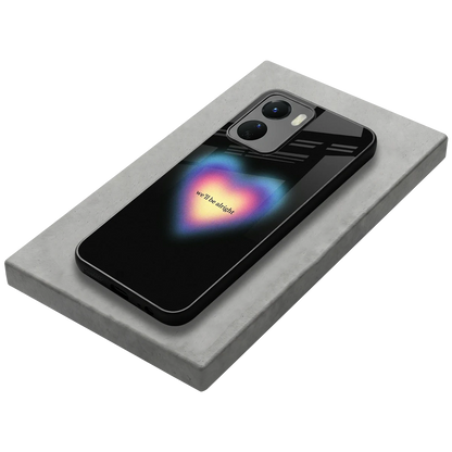 Alright Always stylish phone case for vivo y16 | glossy glass and slim fit