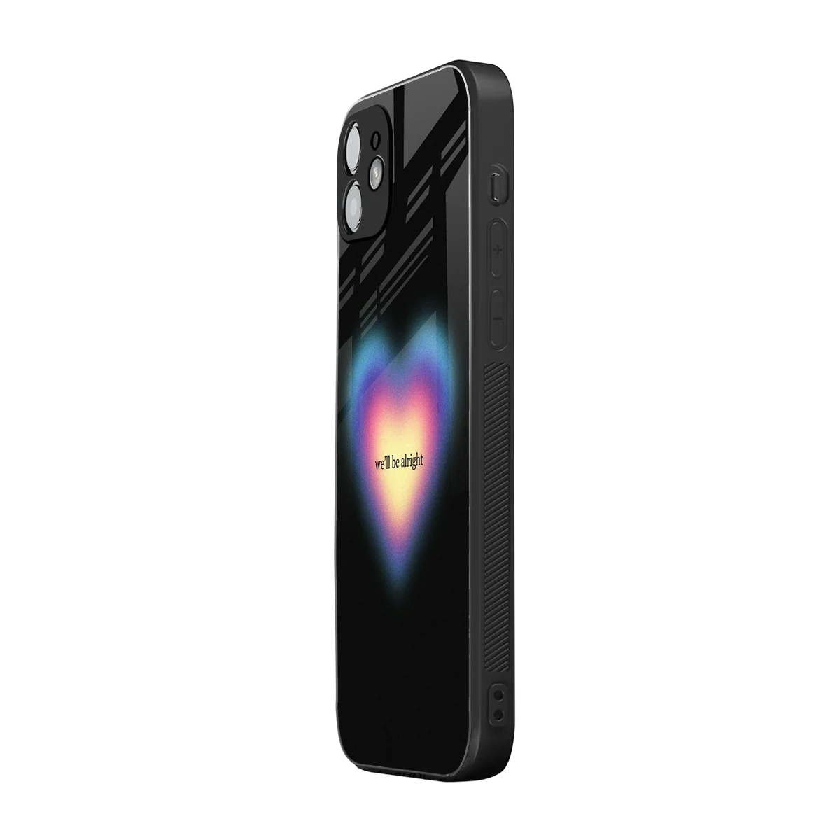 Alright Always iphone 12 mobile cover | shockproof glass phone case