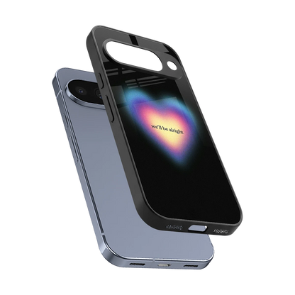 Alright Always sleek google pixel 10 cover with tempered glass back and TPU edges