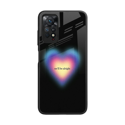 Alright Always back phone cover | glass case for redmi note 11 pro