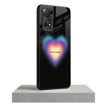 Alright Always redmi note 11 pro mobile cover | shockproof glass phone case