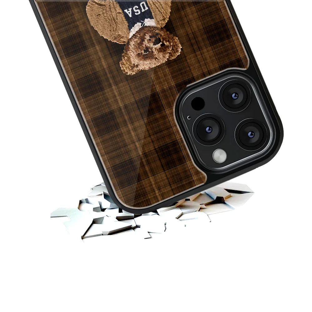 Durable Glass Back Mobile Case for iPhone, Samsung, OnePlus, Google Pixel, Redmi, Vivo, Oppo