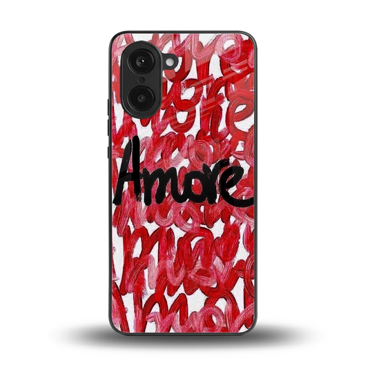 Amore back phone cover | glass case for oneplus nord ce5 5g