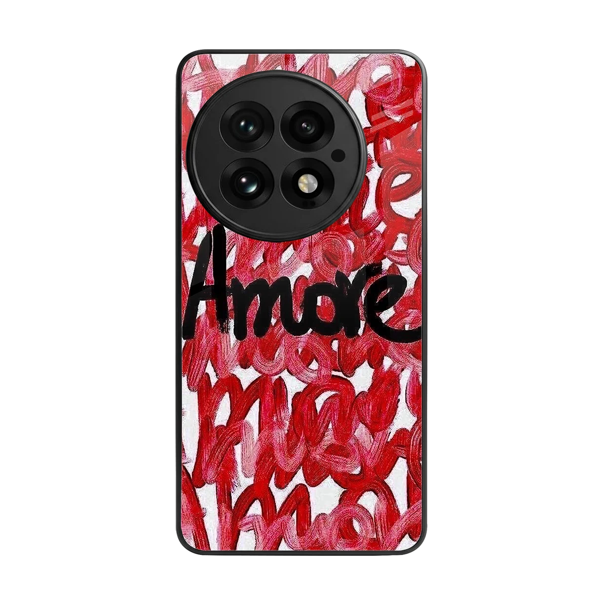 Amore back phone cover | glass case for oneplus 13
