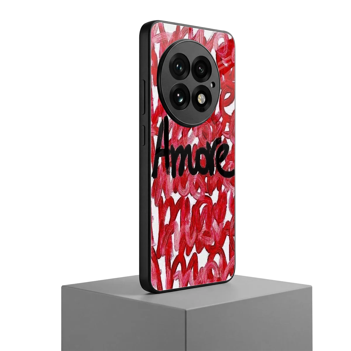 Amore oneplus 13 mobile cover | shockproof glass phone case