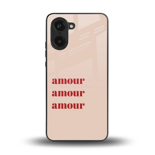Amore Bliss back phone cover | glass case for oneplus nord ce5 5g
