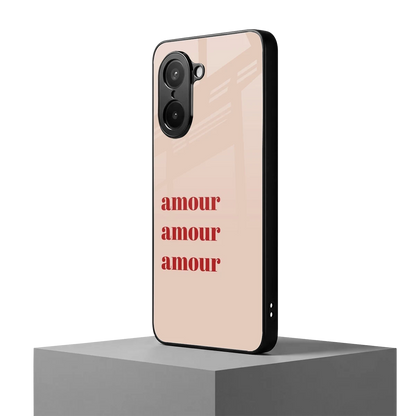 Amore Bliss oneplus nord ce5 5g mobile cover | shockproof glass phone case