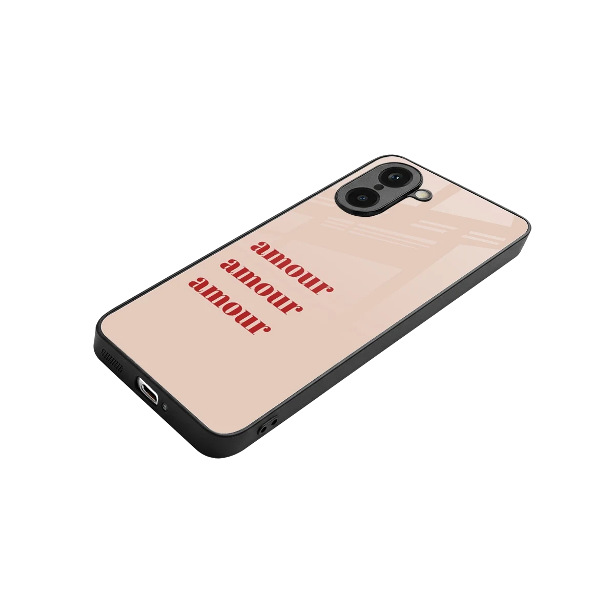 Amore Bliss stylish phone case for oneplus nord ce5 5g | glossy glass and slim fit