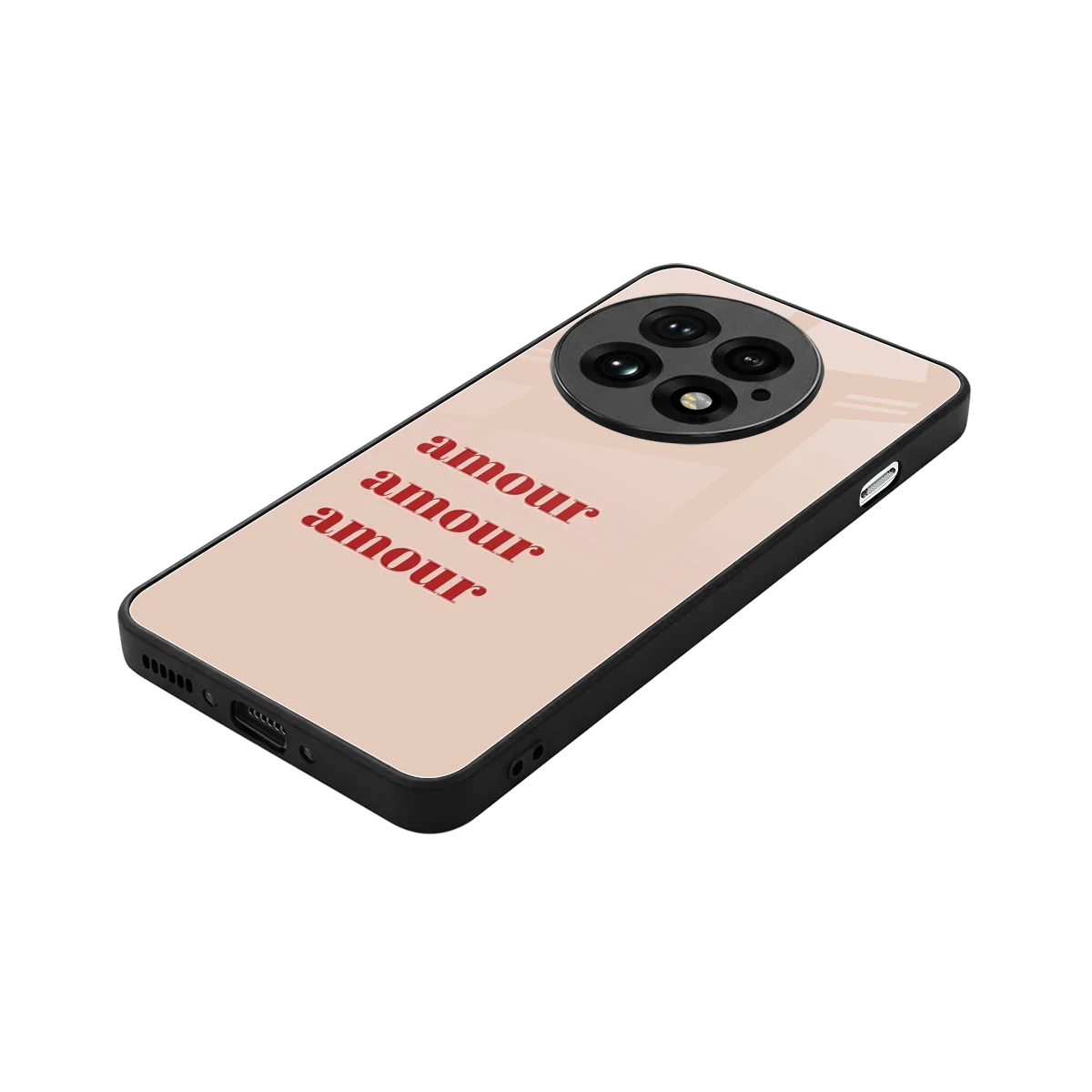 Amore Bliss stylish phone case for oneplus 13 | glossy glass and slim fit