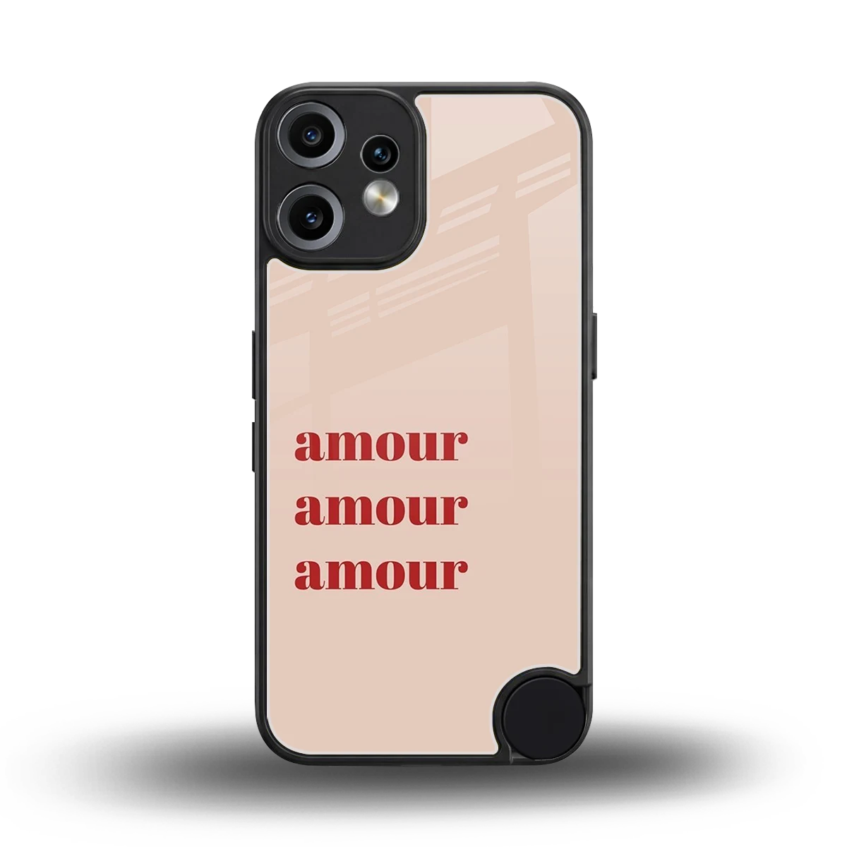 Amore Bliss back phone cover | glass case for cmf nothing phone 2 pro