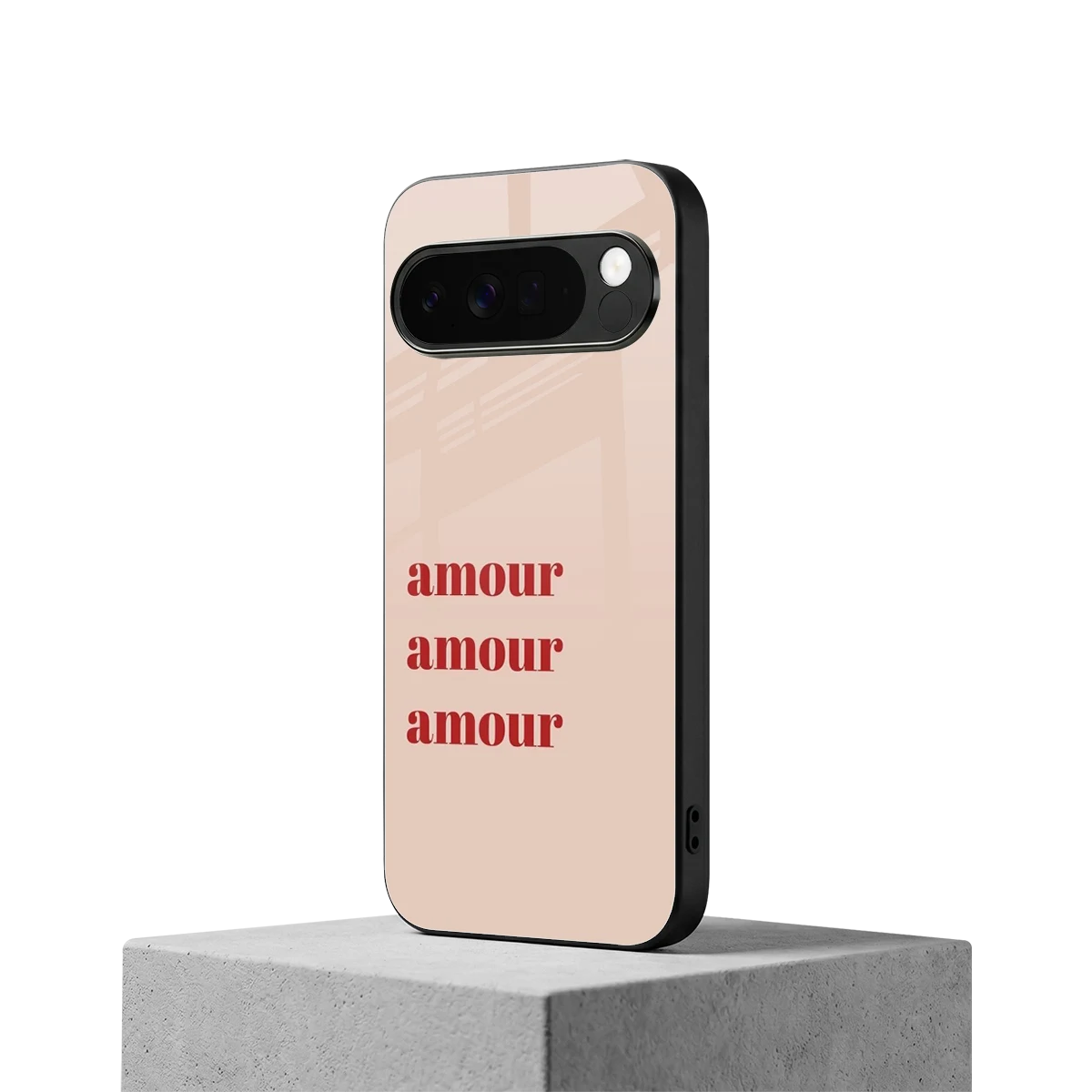 Amore Bliss google pixel 10 pro xl mobile cover | shockproof glass phone case