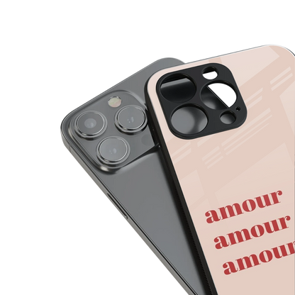 Amore Bliss Phone Case for Iphone 16 | Glass Case