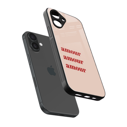 Amore Bliss Phone Case for Iphone 16 | Glass Case