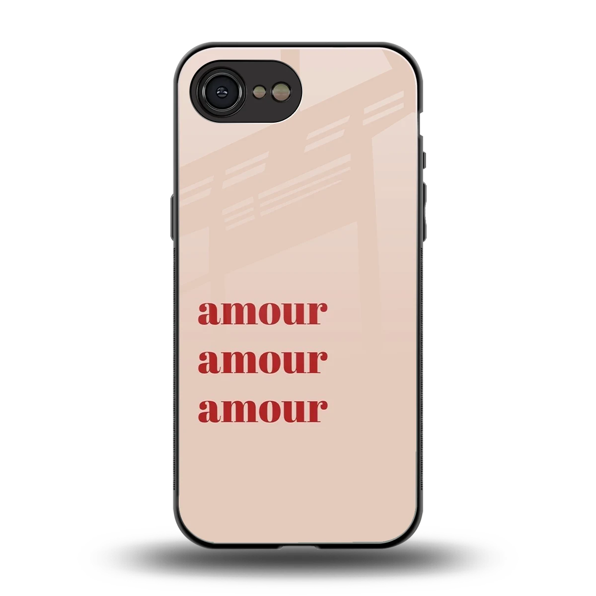 Amore Bliss back phone cover | glass case for iphone 17e