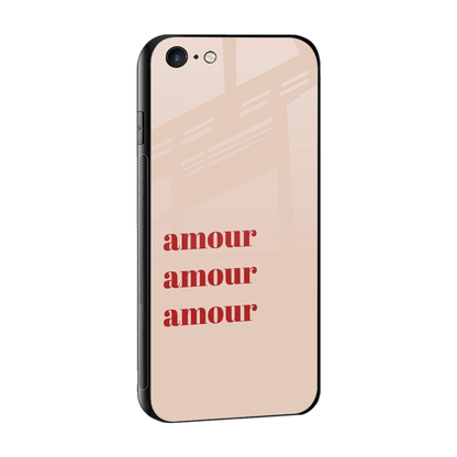 Amore Bliss sleek iphone 6s cover with tempered glass back and TPU edges