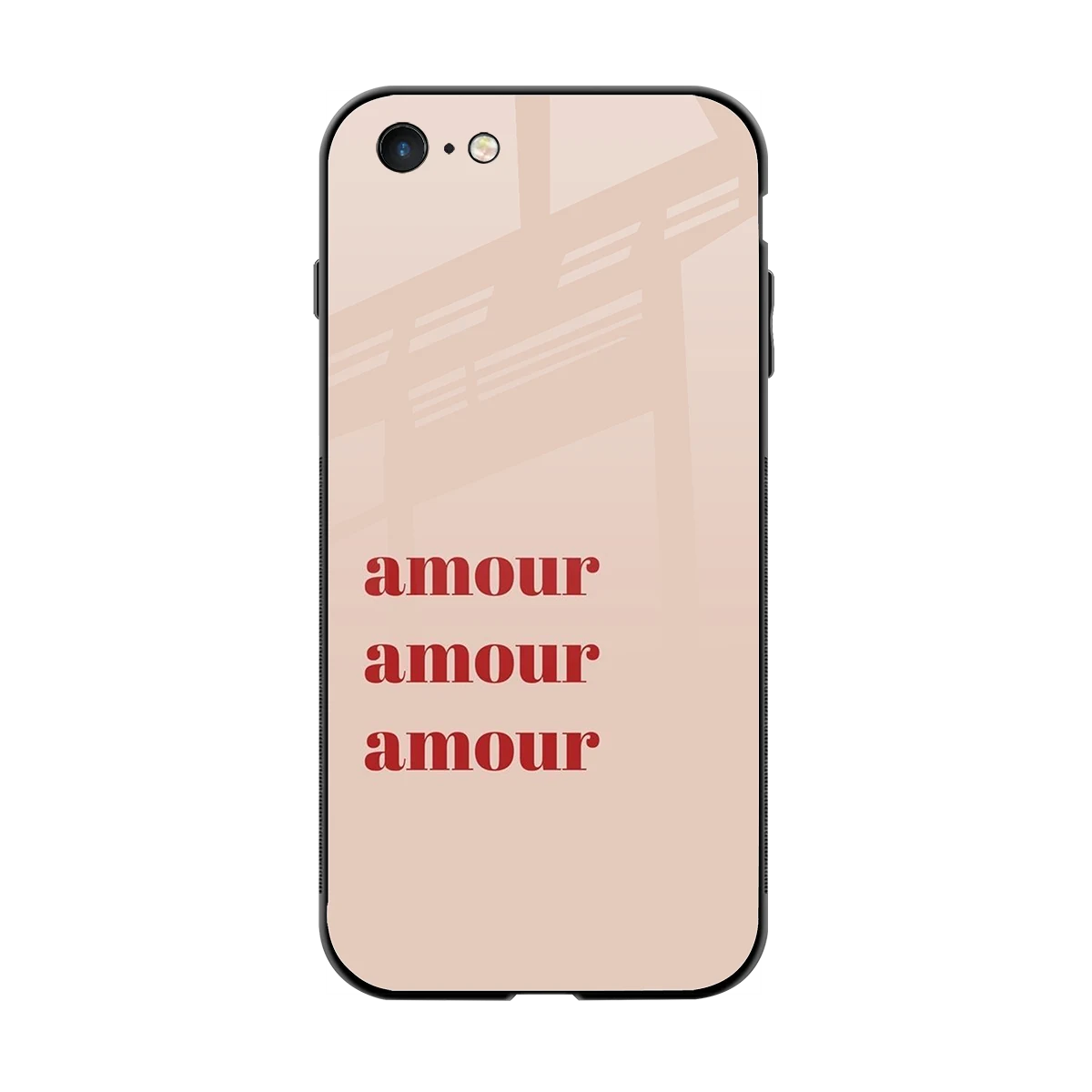 Amore Bliss back phone cover | glass case for iphone 6