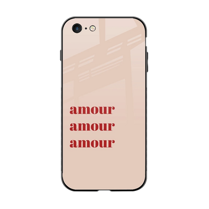 Amore Bliss back phone cover | glass case for iphone 6s