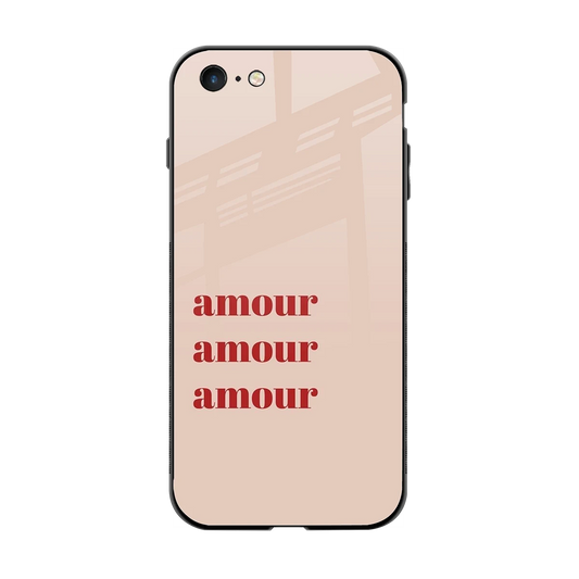 Amore Bliss back phone cover | glass case for iphone 6s plus