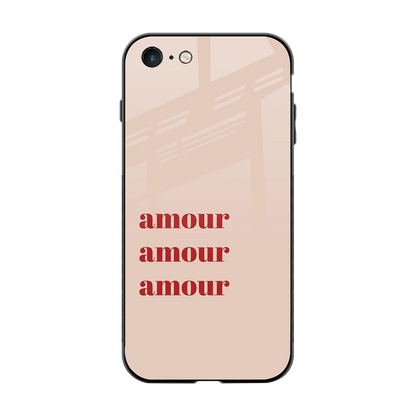 Amore Bliss back phone cover | glass case for iphone 7