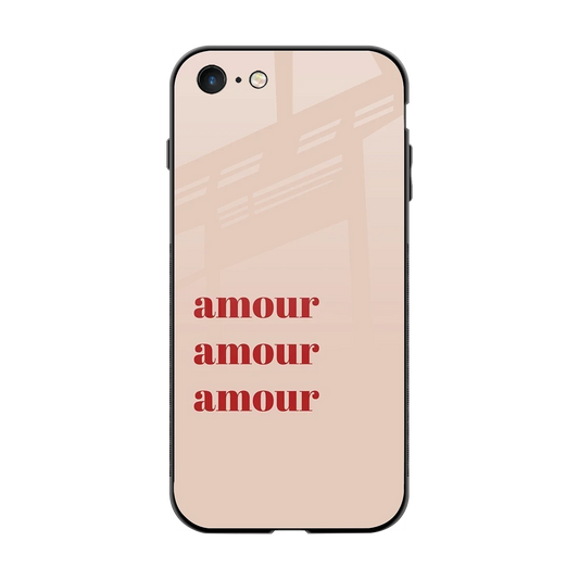 Amore Bliss back phone cover | glass case for iphone 7