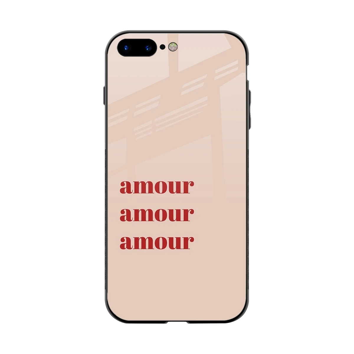 Amore Bliss back phone cover | glass case for iphone 8 plus