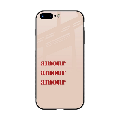 Amore Bliss back phone cover | glass case for iphone 8 plus