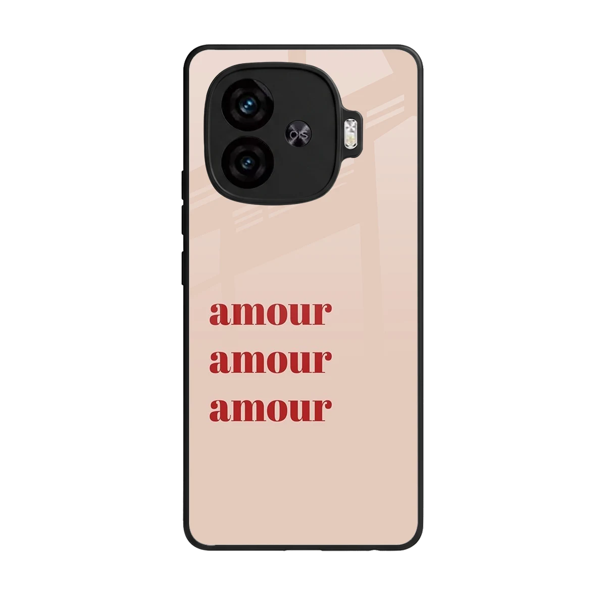 Amore Bliss back phone cover | glass case for iqoo neo 10r 5g