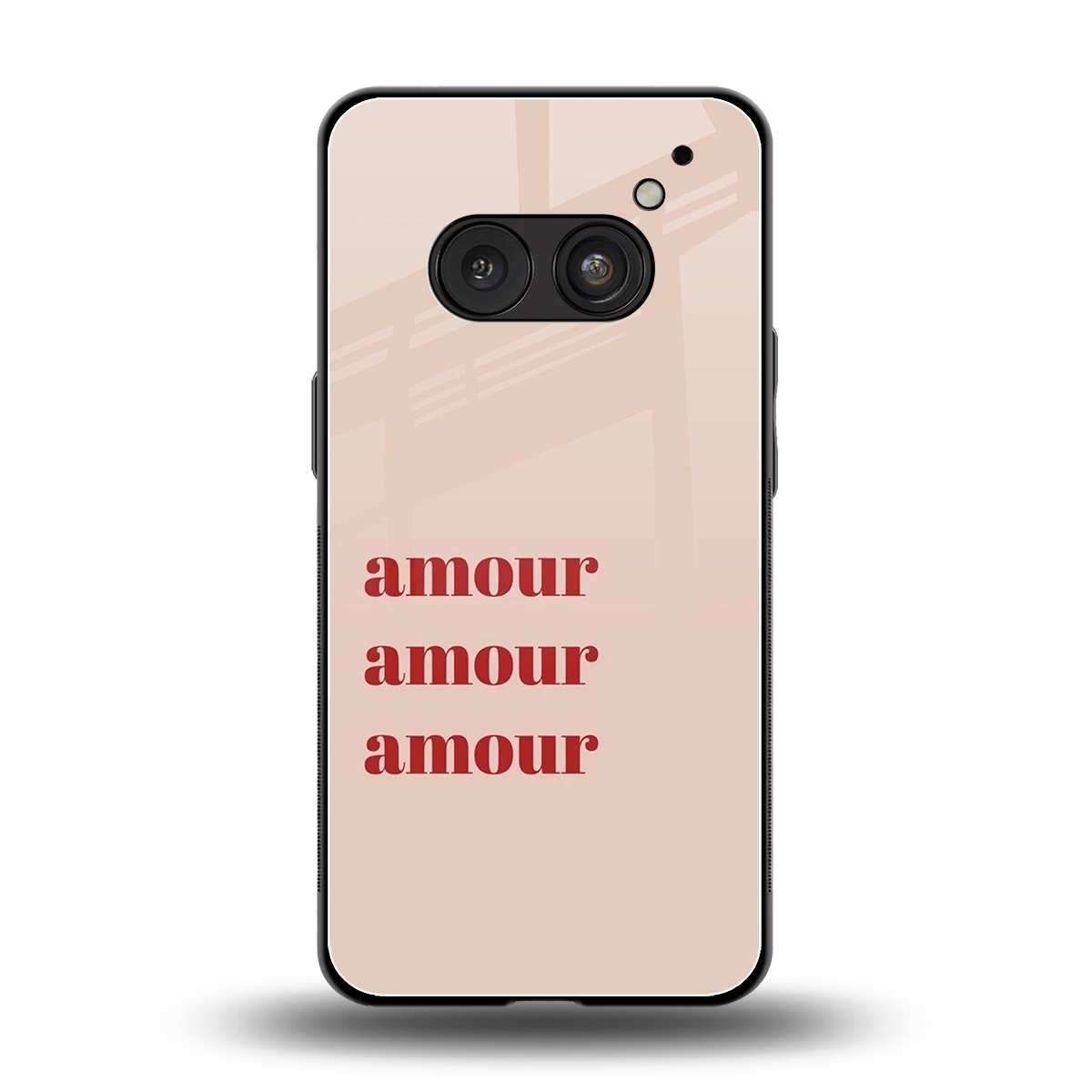 Amore Bliss back phone cover | glass case for nothing phone 2a