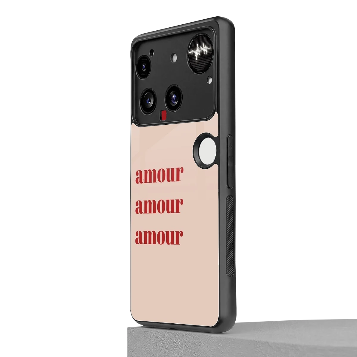 Amore Bliss nothing phone 3 mobile cover | shockproof glass phone case