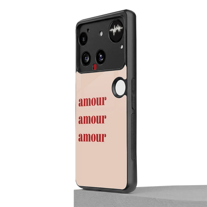 Amore Bliss nothing phone 3 mobile cover | shockproof glass phone case
