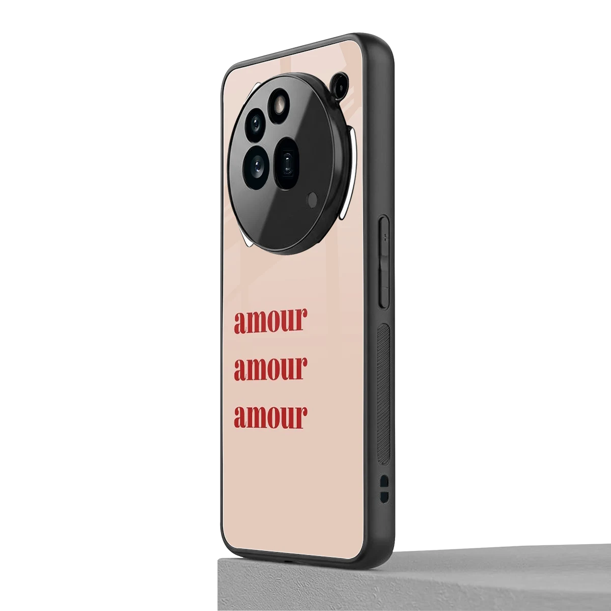Amore Bliss nothing phone 3a pro mobile cover | shockproof glass phone case