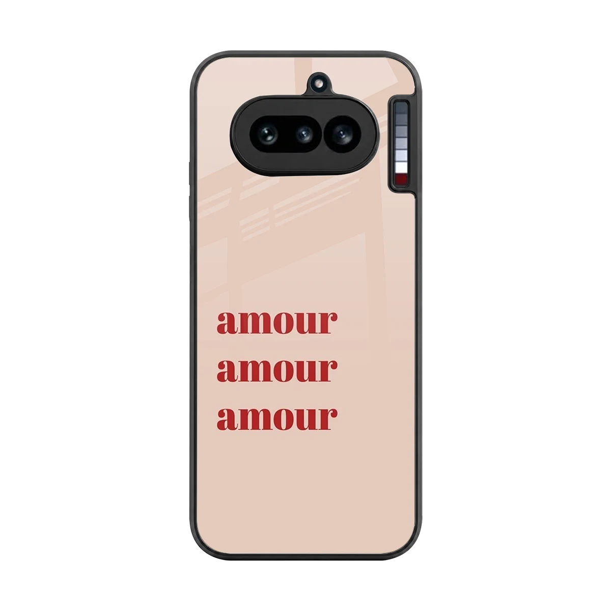 Amore Bliss back phone cover | glass case for nothing phone 4a