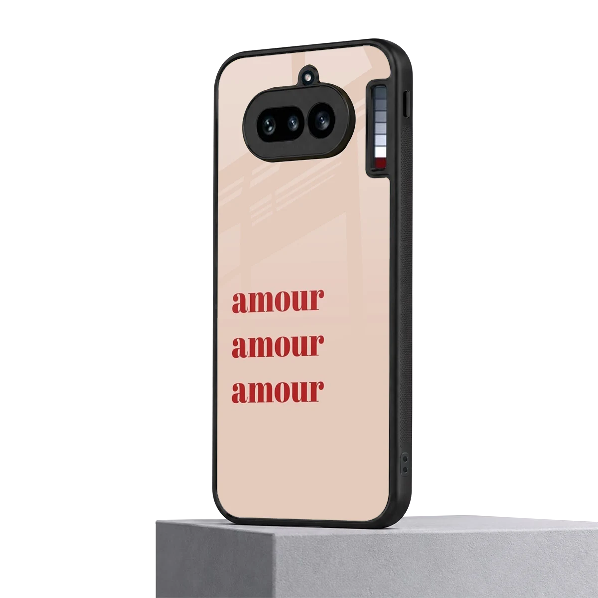 Amore Bliss nothing phone 4a mobile cover | shockproof glass phone case