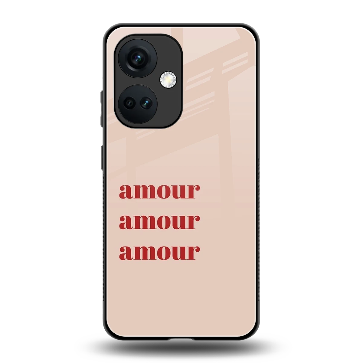 Amore Bliss back phone cover | glass case for oneplus nord ce 3