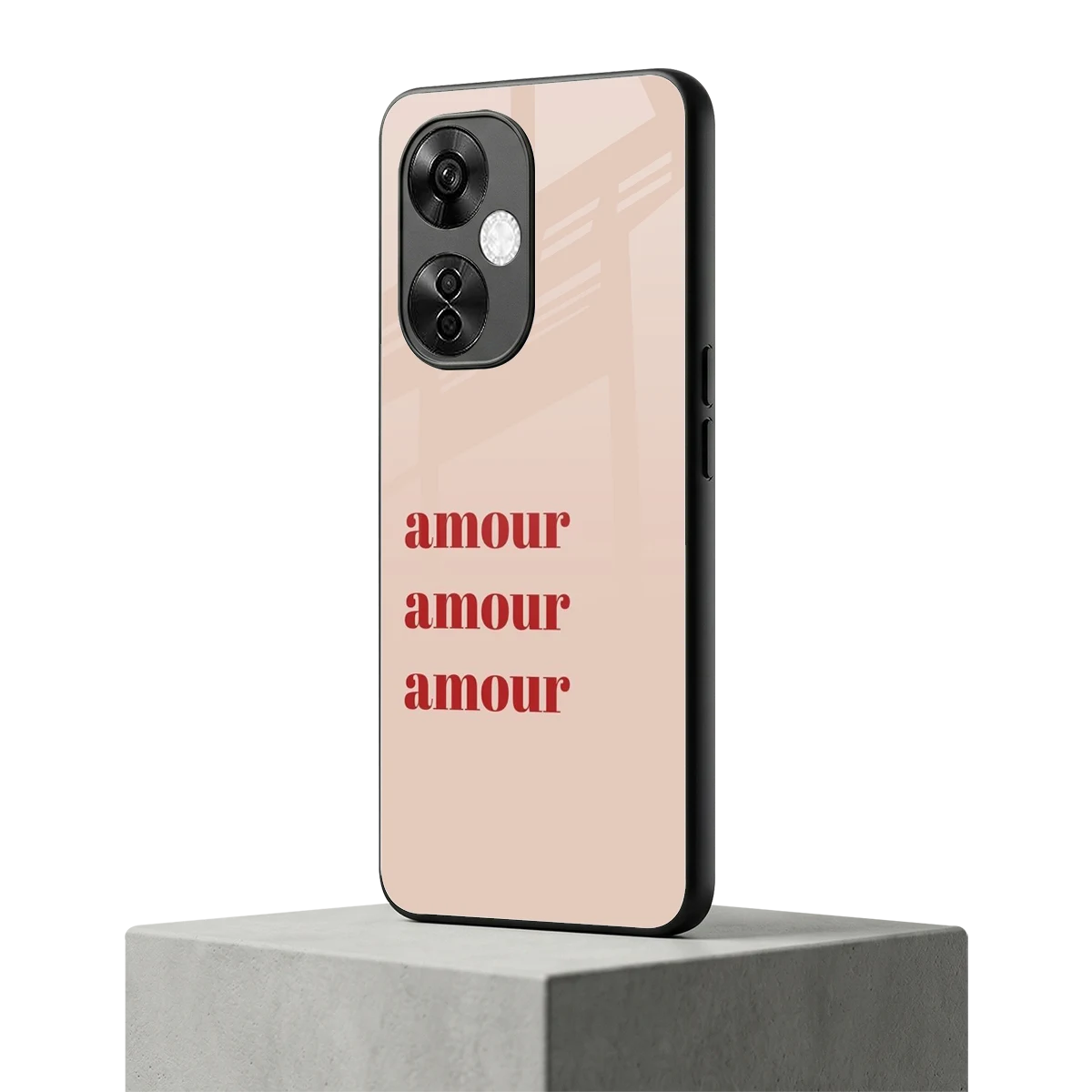 Amore Bliss oneplus nord ce 3 lite mobile cover | shockproof glass phone case
