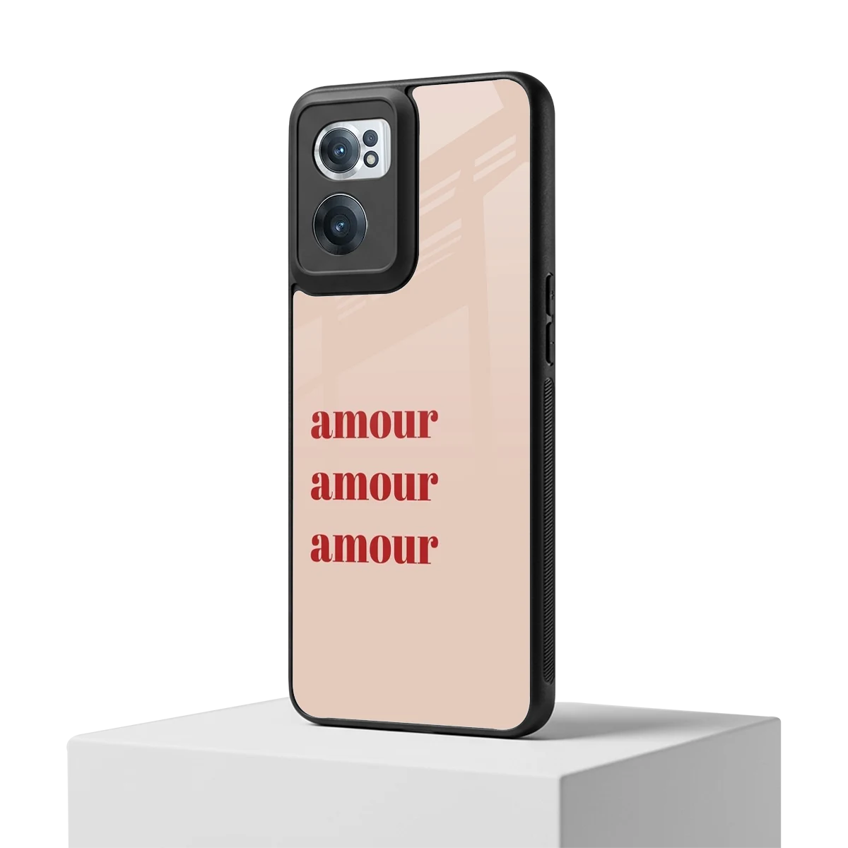 Amore Bliss oneplus nord ce 2 mobile cover | shockproof glass phone case