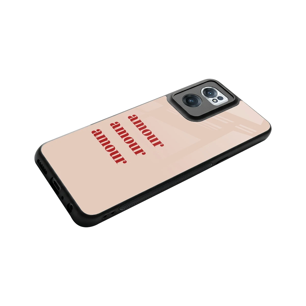 Amore Bliss stylish phone case for oneplus nord ce 2 | glossy glass and slim fit