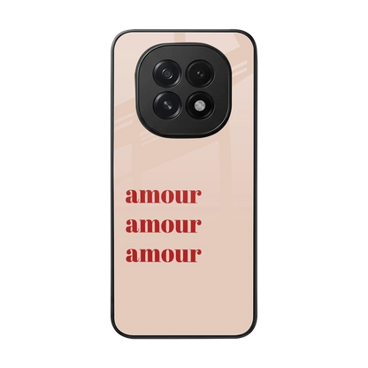 Amore Bliss back phone cover | glass case for oppo f29 5g