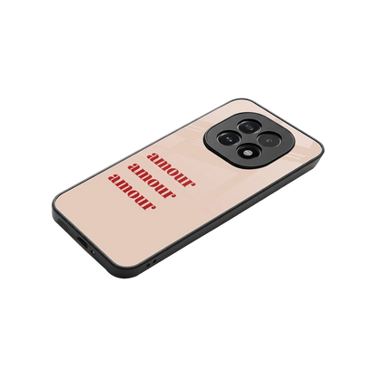 Amore Bliss stylish phone case for oppo f29 5g | glossy glass and slim fit