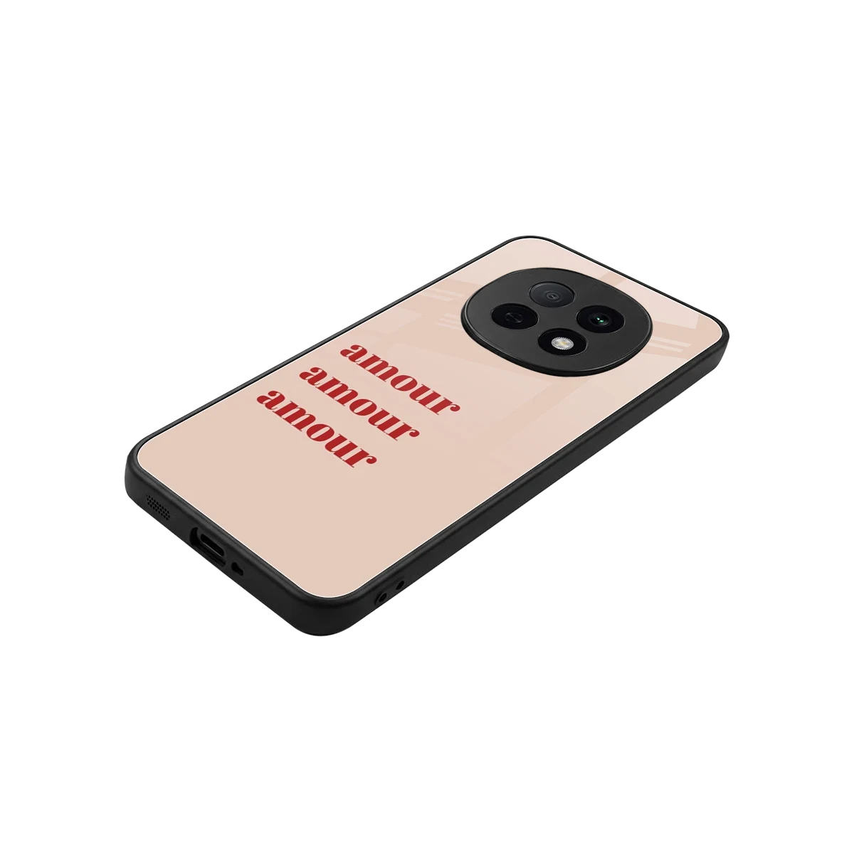 Amore Bliss stylish phone case for oppo f29 pro 5g | glossy glass and slim fit
