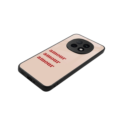 Amore Bliss stylish phone case for oppo f29 pro 5g | glossy glass and slim fit