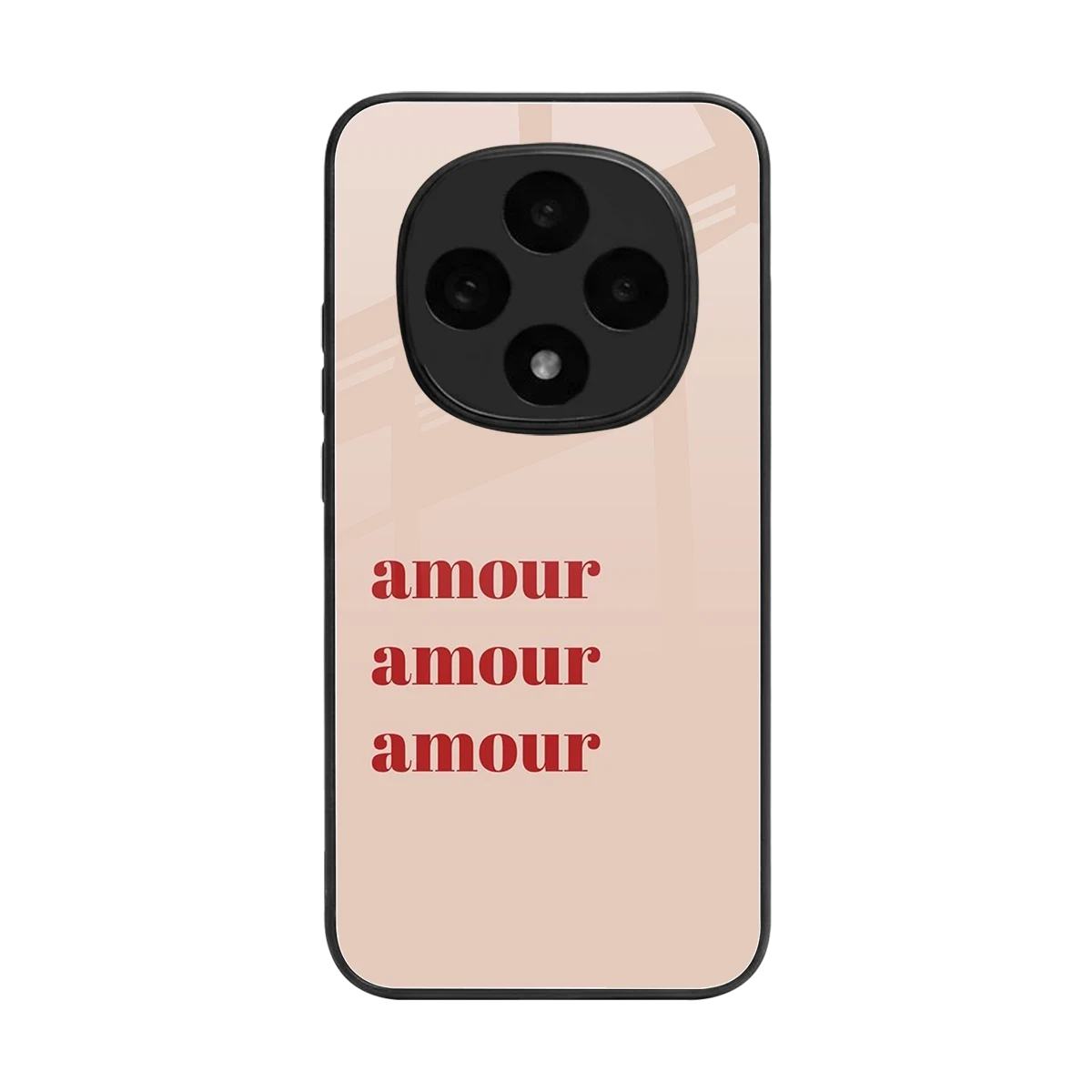Amore Bliss back phone cover | glass case for oppo f31 pro 5g