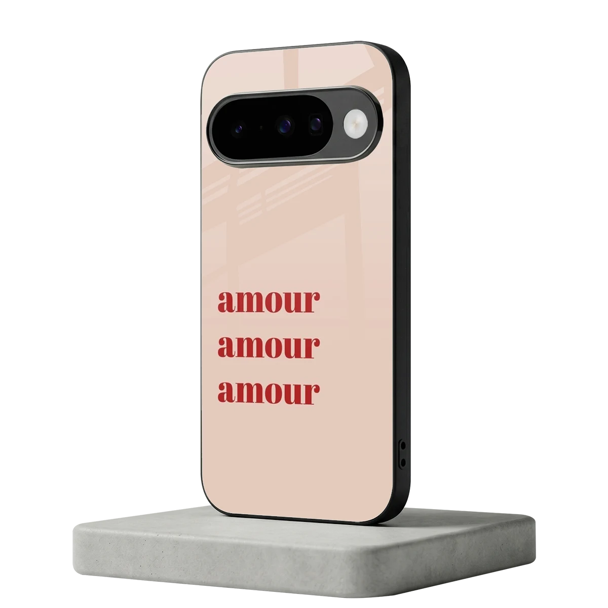 Amore Bliss google pixel 10 mobile cover | shockproof glass phone case