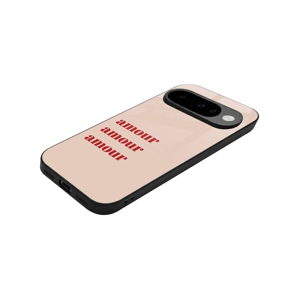 Amore Bliss stylish phone case for google pixel 10 | glossy glass and slim fit