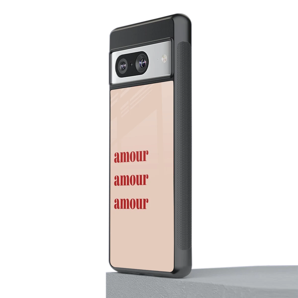 Amore Bliss stylish phone case for google pixel 8 | glossy glass and slim fit