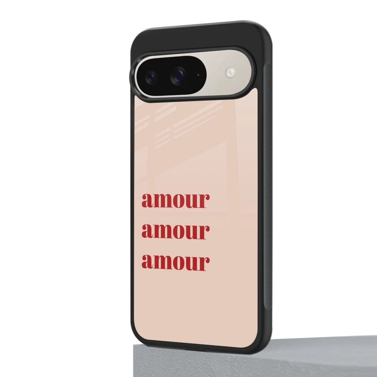 Amore Bliss google pixel 9 mobile cover | shockproof glass phone case