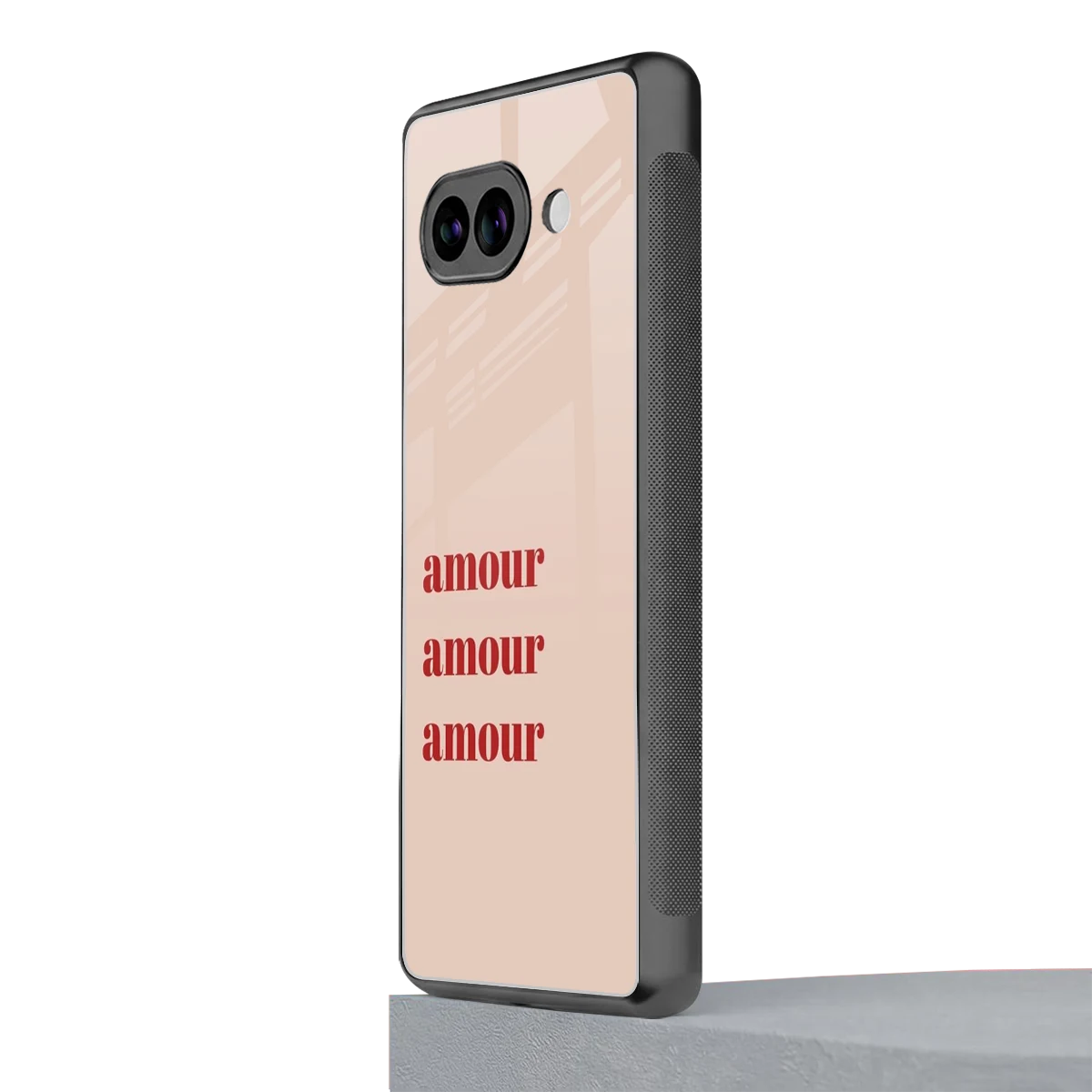 Amore Bliss google pixel 10a mobile cover | shockproof glass phone case