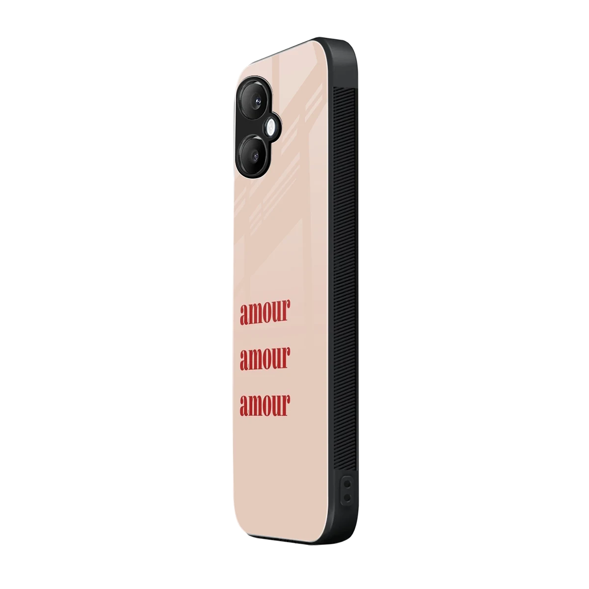 Amore Bliss samsung galaxy a06 5g mobile cover | shockproof glass phone case