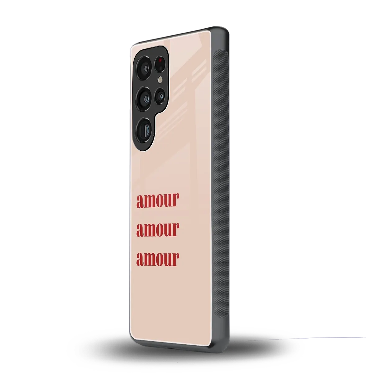 Amore Bliss samsung galaxy s25 ultra mobile cover | shockproof glass phone case