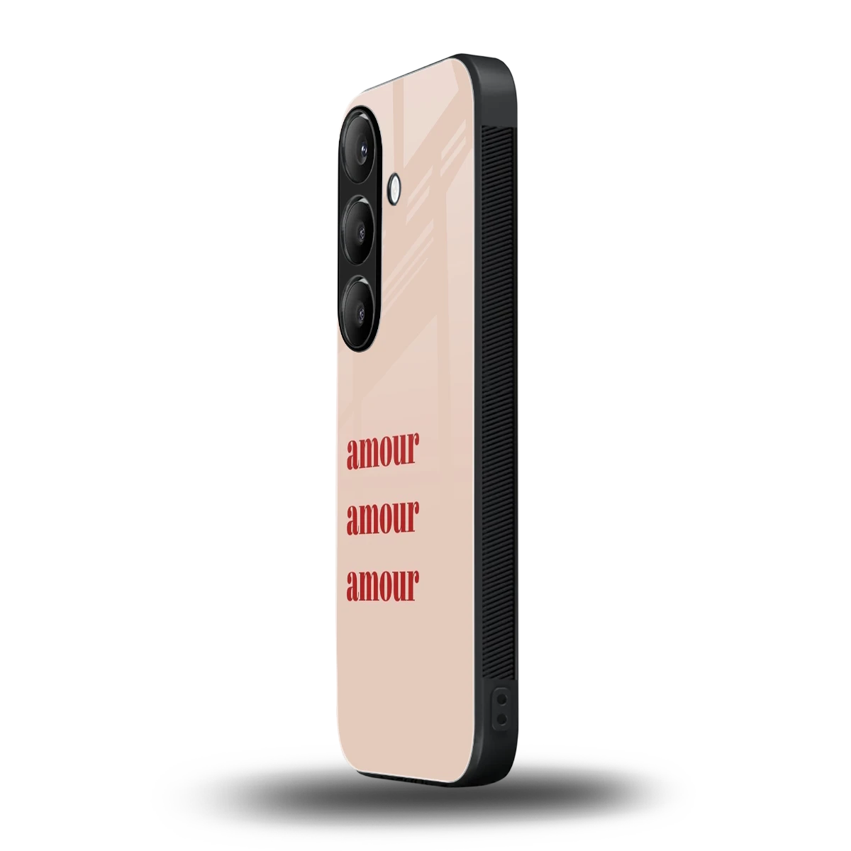 Amore Bliss samsung galaxy s25 mobile cover | shockproof glass phone case